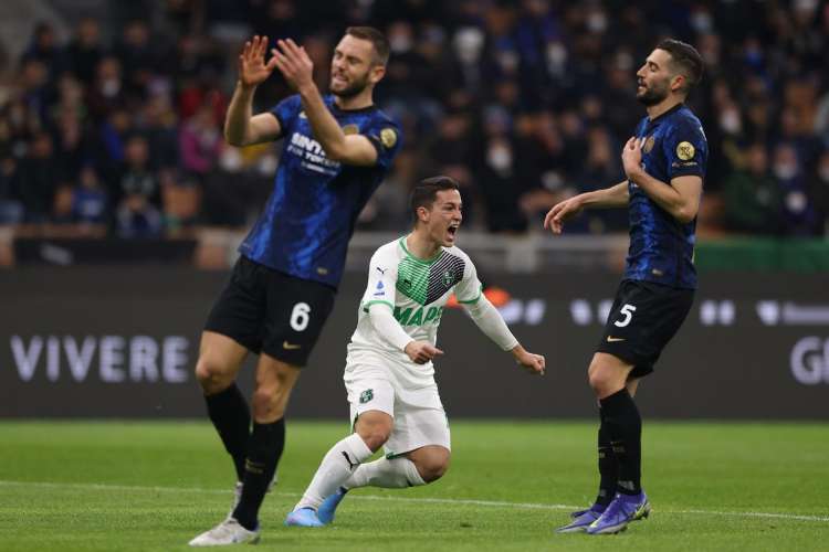 Inter Milan VS Sassuolo liga italia